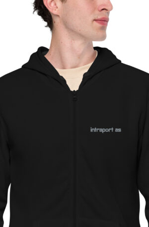 Unisex basic zip hoodie INTRAPORT